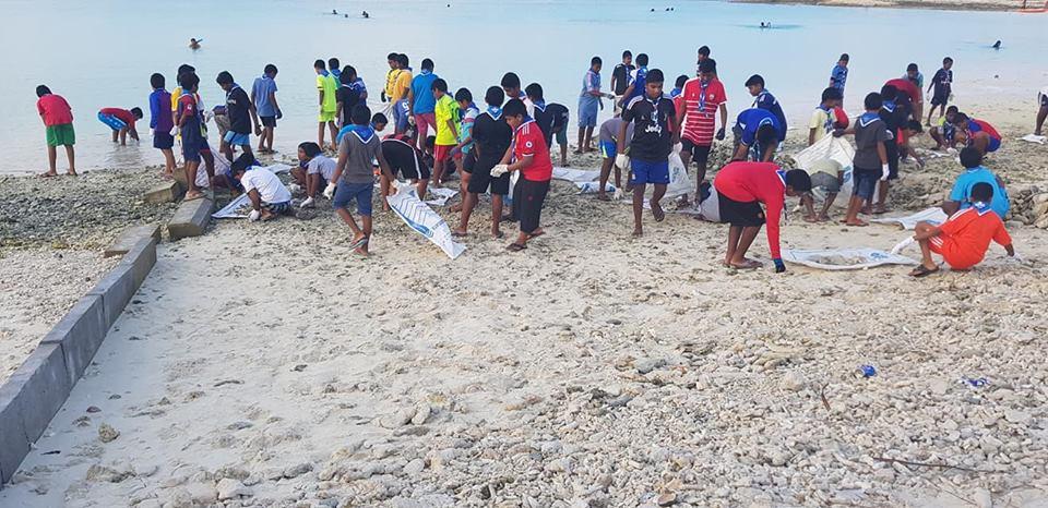 Cleaning the Beach