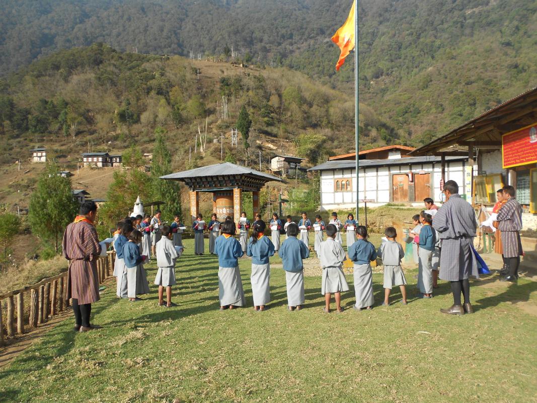 Closing of scouting program for first term, 2017