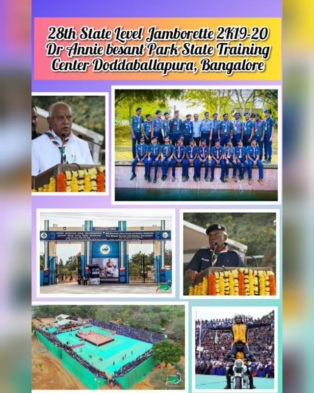 28th State Level Jamboree at Bangalore 