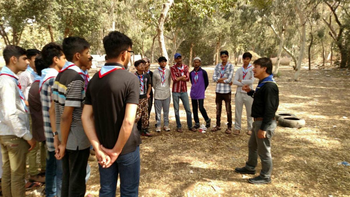 1ST ROVER SCOUT CAMP
