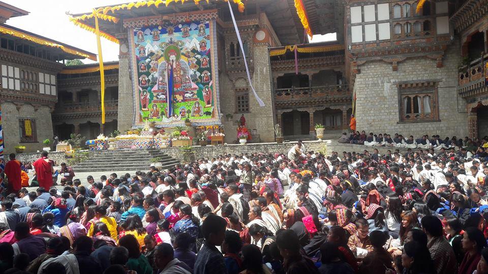 Consecretion of Zhabdrung Ngawang Namgyel's Thongdrol