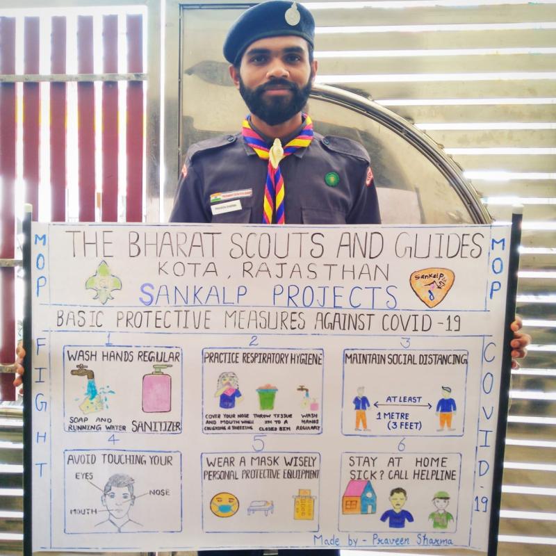 Sankalp [A] Health & Well Being (creating an awareness about covid 19) #Goodturn