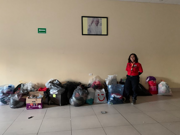 Día de entrega de donativos