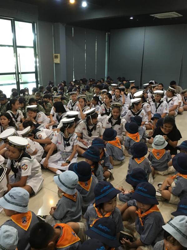 เตรียมความพร้อม เพื่อทำการต้อนรับลูกเสือจากต่างประเทศ