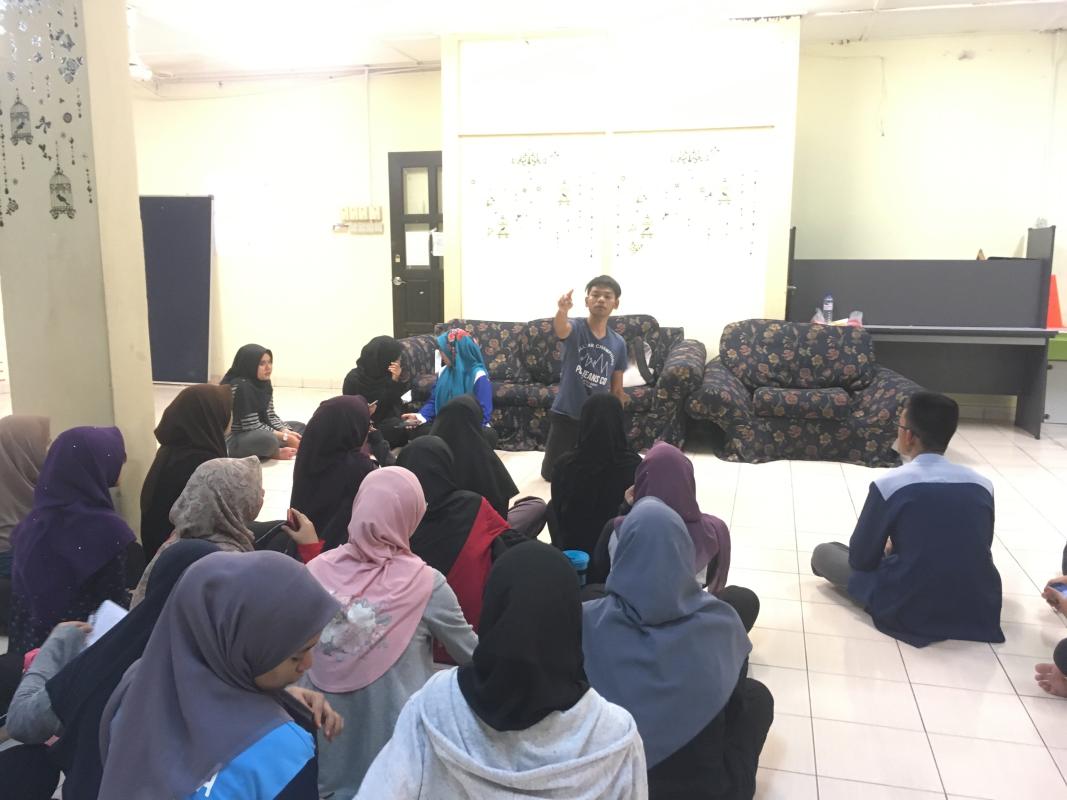 Sesi temu duga bagi pemilihan PRS (Pembimbing Rakan Sebaya) 