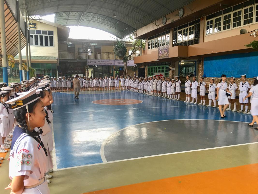 เตรียมความพร้อมทำพิธีปิดกอง
