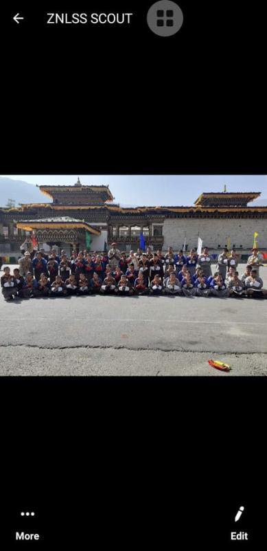 12th batch leadership scout first project 