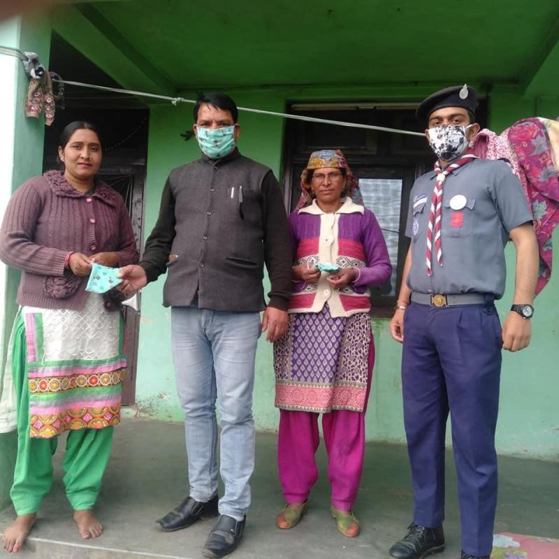 Awareness in Village about Covid-19 