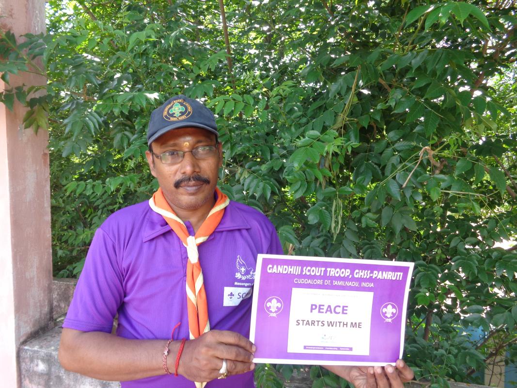 PEACE STARTS FROM ME 