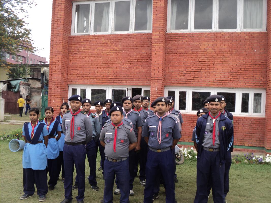 Bharat Scouts and Guides India supports Nepal Scouts in Relief and Rescue Operation.
