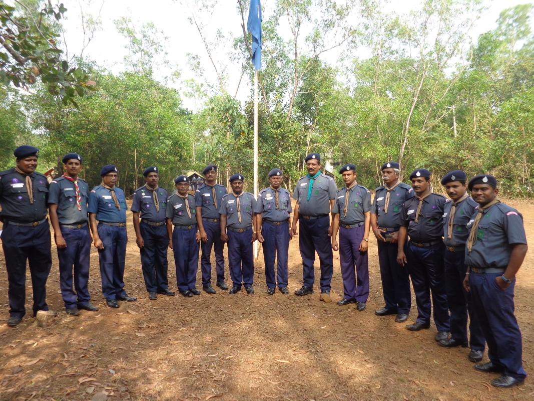 National Level Rashtrapati Camp -  Regional Training Centre, Naduvathur - Kerala State Bharat Scouts and Guides