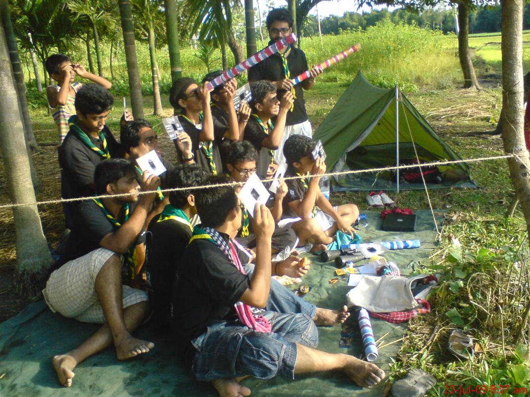 Solar Eclipse Camp 2009