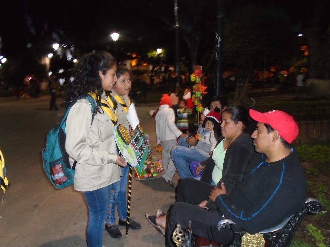La Hora del Planeta "Grupo Scout Junin"