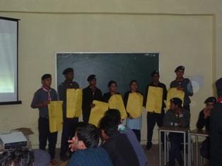 'Free Being Me' during State Level RR Moot-2015 of Himachal