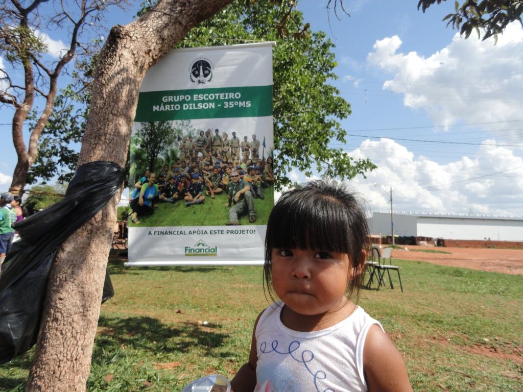 UM DIA DE ESCOTEIRO NA ALDEIA INDÍGENA URBANA DARCY RIBEIRO- CAMPO GRANDE/MS/BRASIL