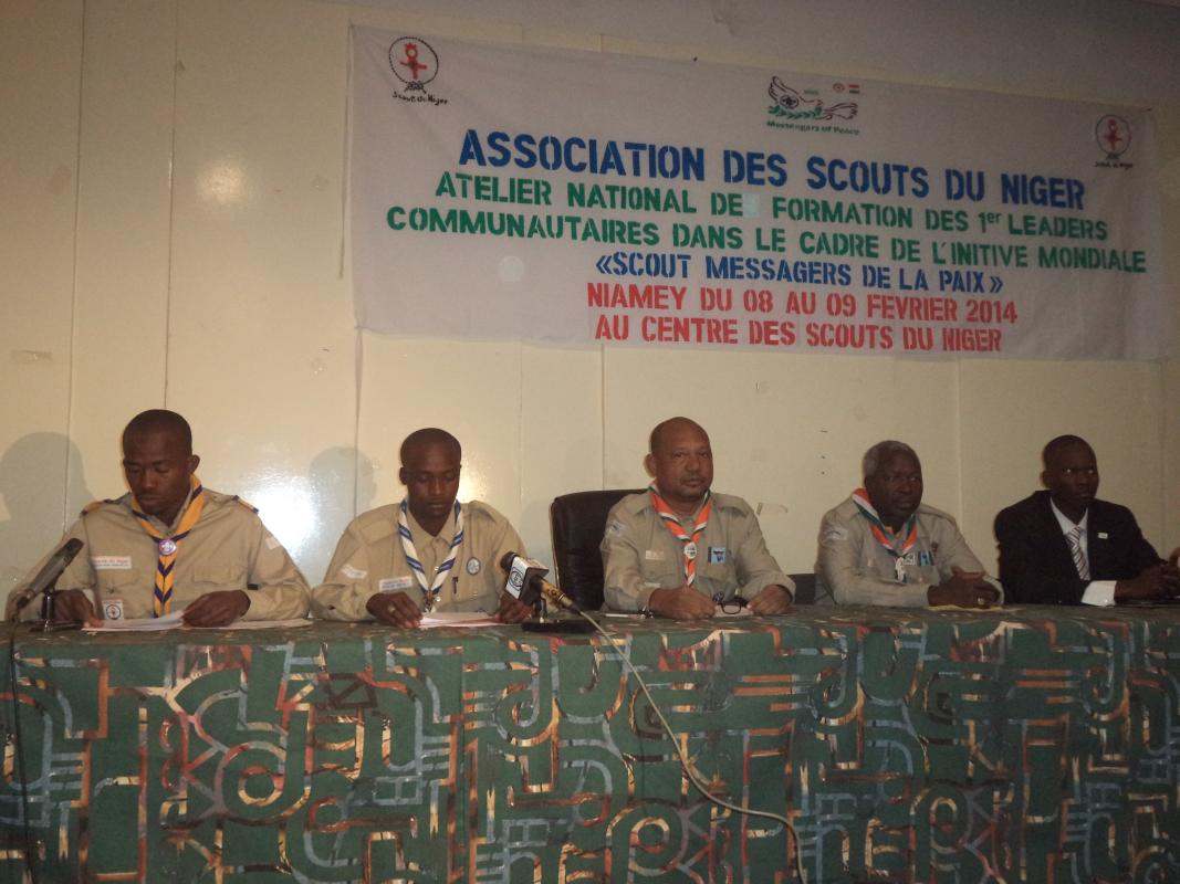 Formation des 1er leaders communautaire dans le cadre de l'initiative messagers de la paix