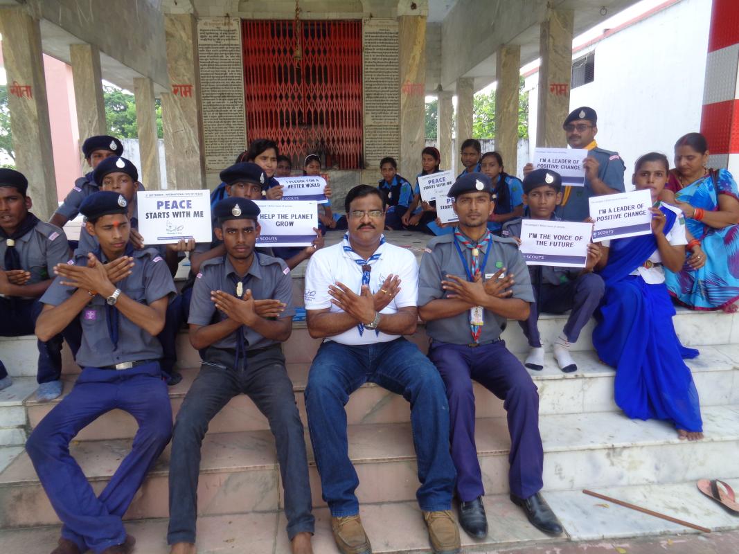 peace activities  &Tritiya sopan training in pura bazar