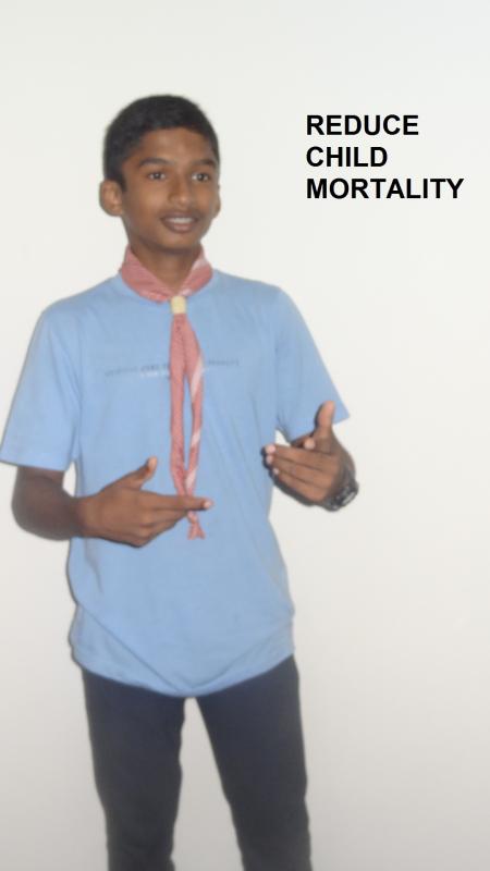 6 Month Community Development Project B) REDUCE CHILD MORTALITY