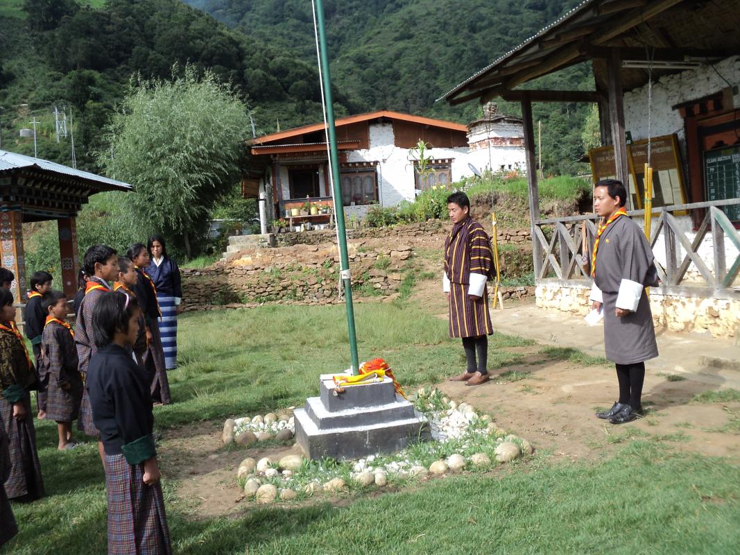 Investiture ceremony and community services 