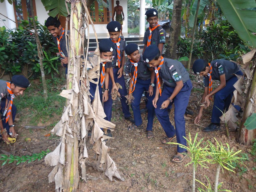 36hrs SERVICE PROJECT- PRESERVATION OF GREENERY