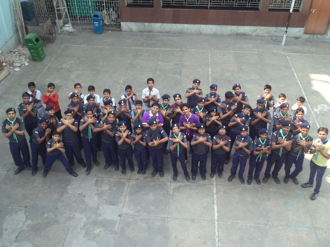 Promoting MOP on Thinking Day