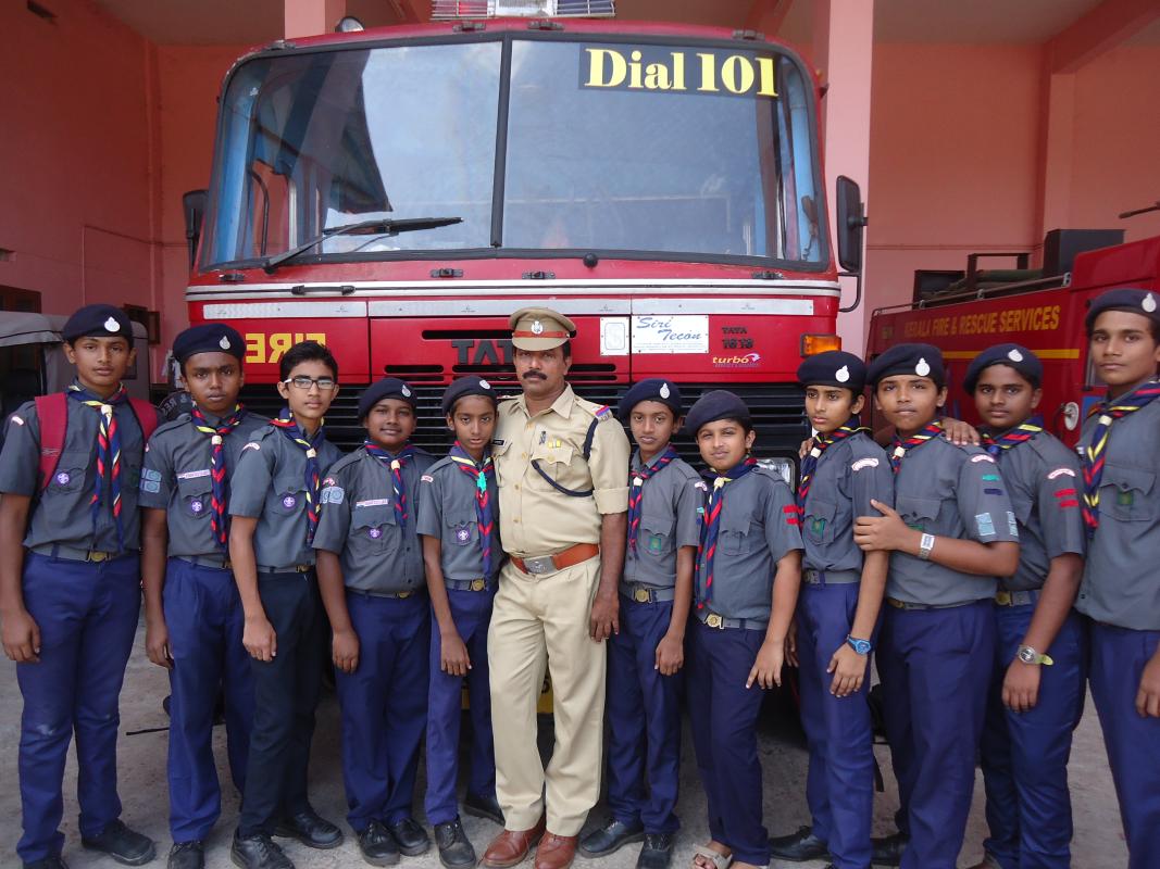 at fire station tirur
