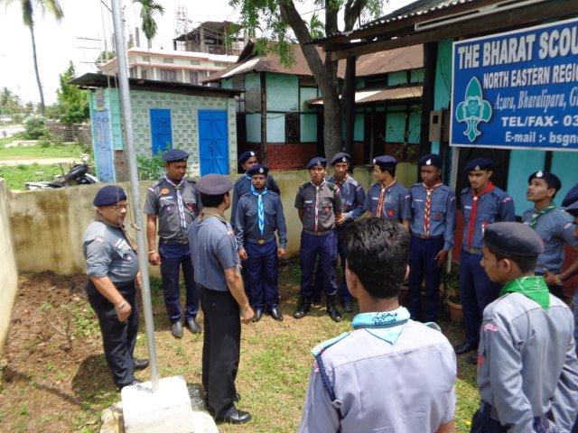 EARTH DAY CELEBRATION, N.E.REGIONAL HEADQUARTERS, BHARAT SCOUTS & GUIDES, INDIA