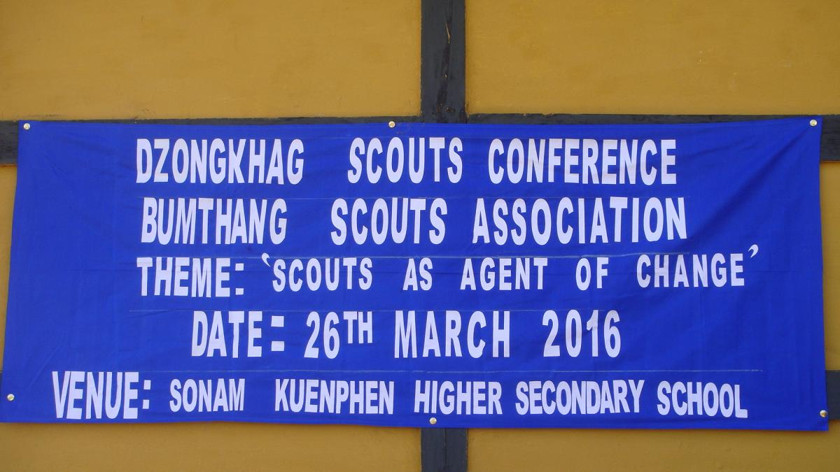 Dzongkhag Scouts Conference 2016