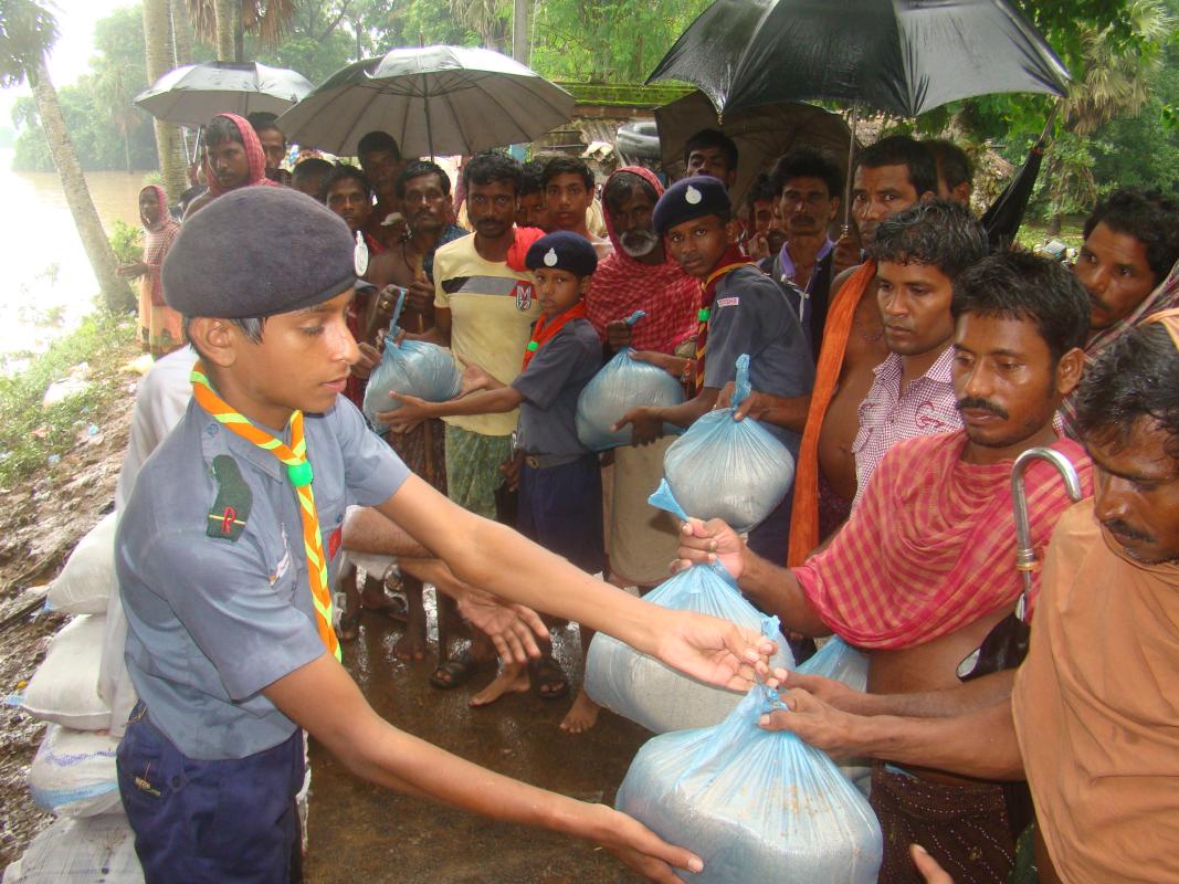 Relief Distribution in Flood affected Areas