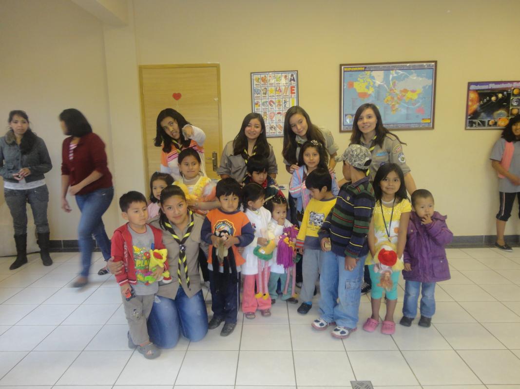 Mosoj phunchay "marcando sonrisas"