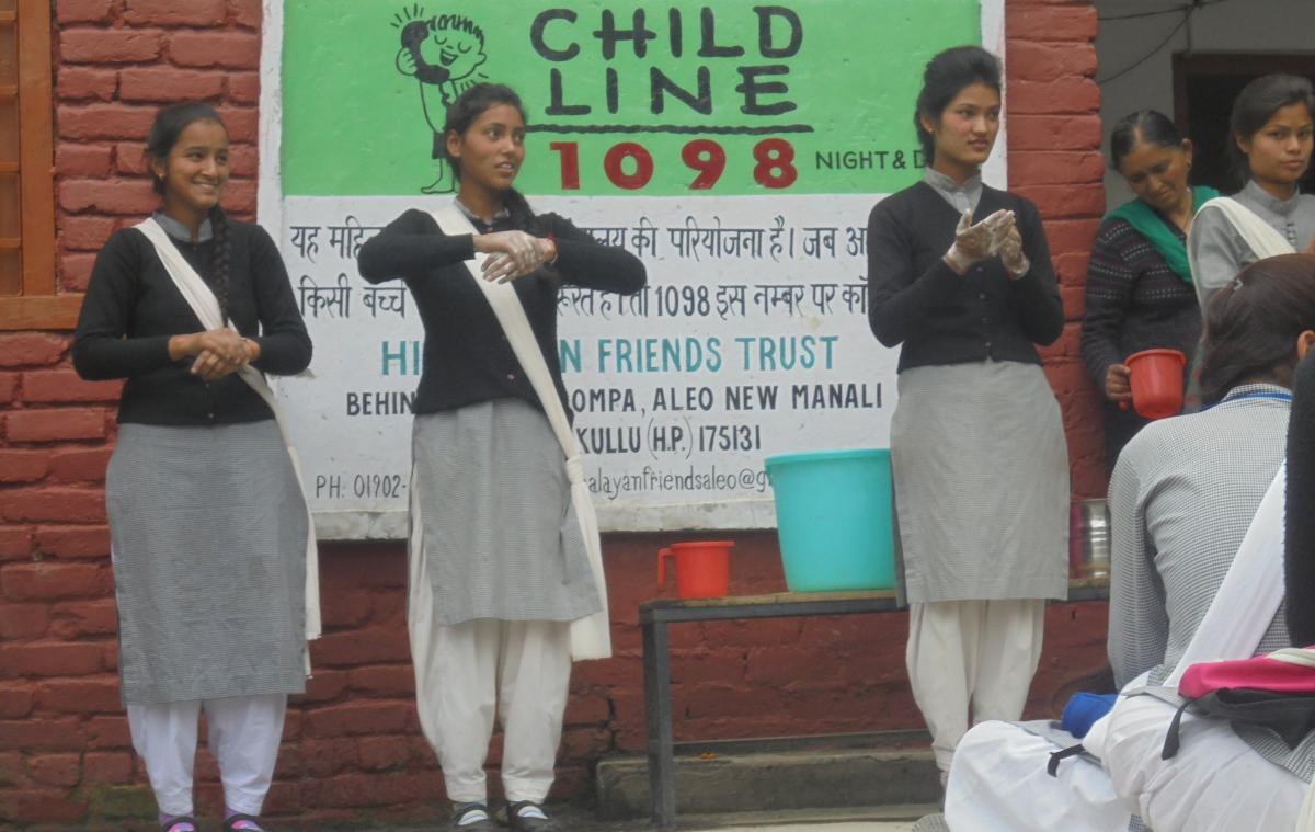 Hand Washing Steps Taught By Scouts And Guides