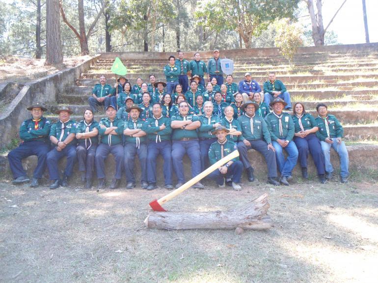 servicio voluntario de adultos en el Movimiento Scout - Honduras (año 2013)