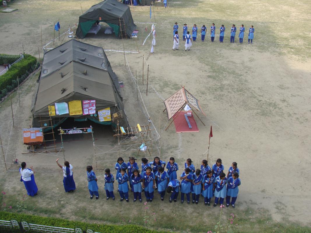 Rashtrapati Scouts / Guides Evaluation Camp