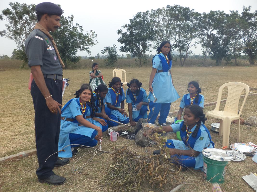 Adventure on life skill programme for scouts and guides learn in open air cooking and earn the cook proficiency badge