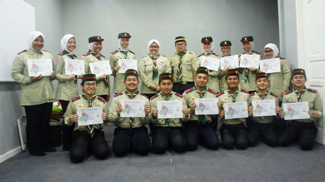 PERSATUAN PENGAKAP DAERAH BRUNEI MUARA MENGANJURKAN  BENGKEL PENGURUSAN DAN PENTADBIRAN  BAGI PENGAKAP KELANA