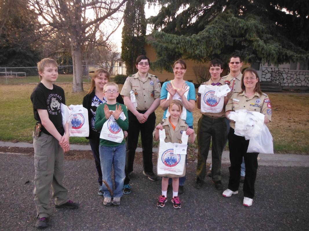 Scouting For Food - Troop 1206