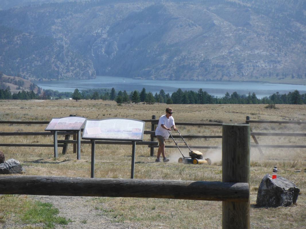 Cleaning up and Improving the Sieben Ranch and Hilger Hereford Ranch History Site 