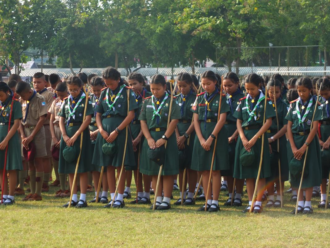 กิจกรรมจิตอาสาลูกเสือพี่เลี้ยงเพื่อน้องมัธยมศึกษาปีที่ 1