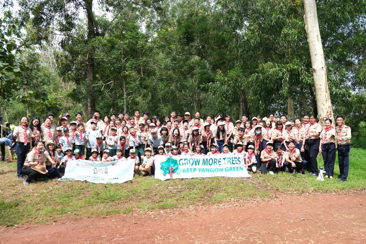 GrowMoreTrees, KeepYangonGreen