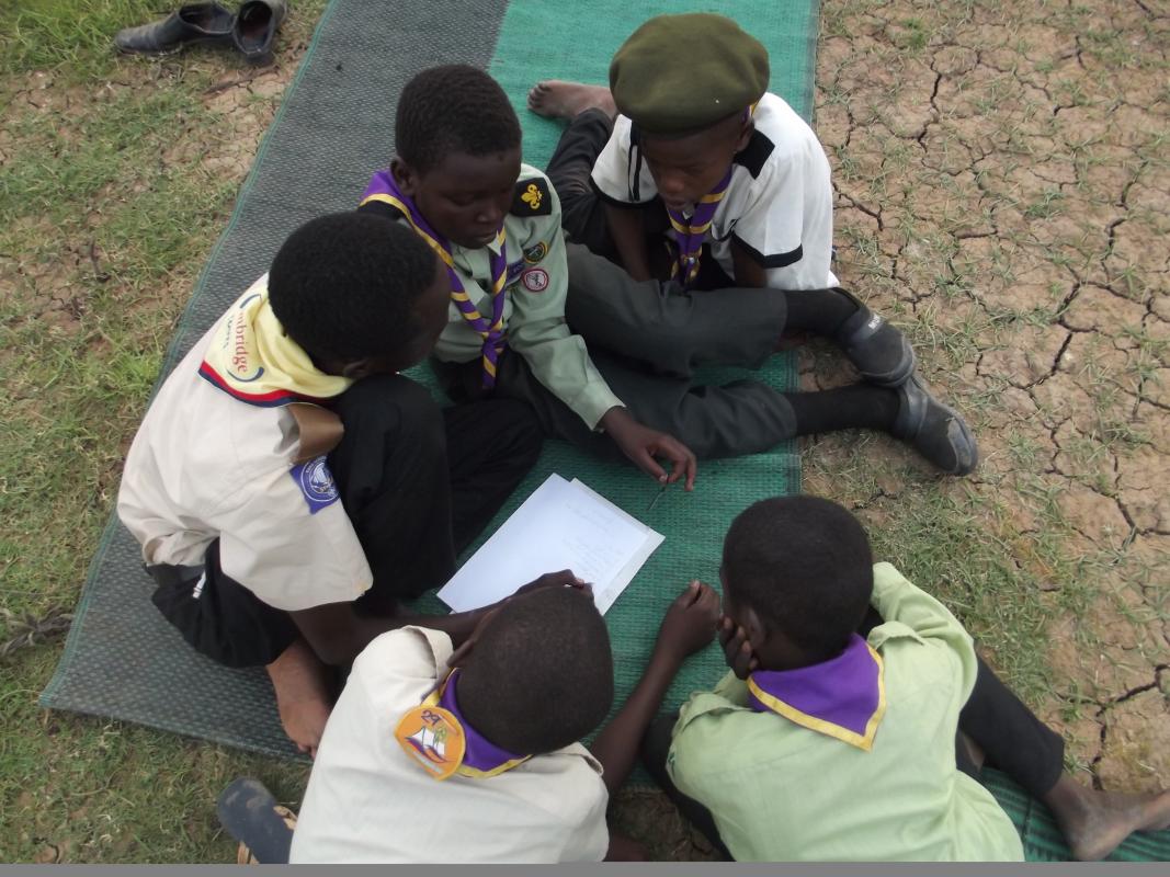 Scouts of Sudan create a better life for children in conflict situation