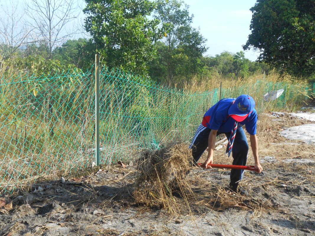 KHIDMAT MASYARAKAT : TANAH PERKUBURAN KG. SG. RENGIT