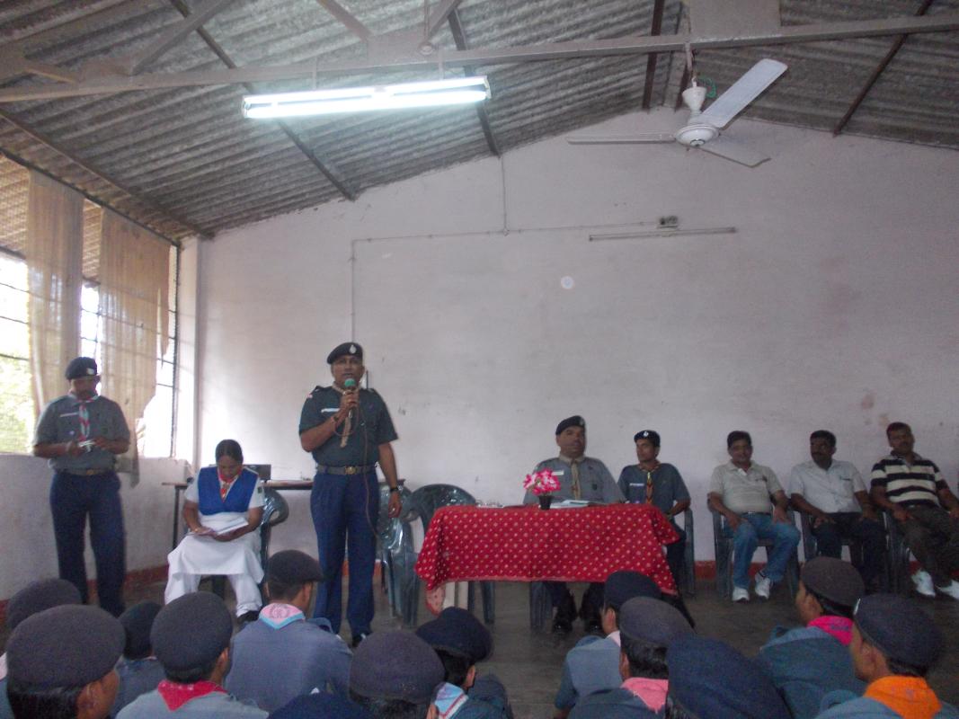 291th national adventure programme pachmarhi 2014