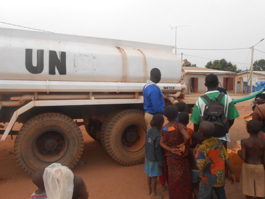 "l'eau pour tous" pendant la journée internationale de l'eau le 22 Mars