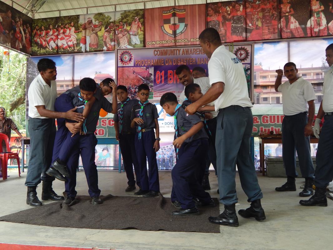 COMMUNITY AWARENESS & PREPAREDNESS PROGRAMMES ON DISASTER MANAGEMENT & SCHOOL SAFETY