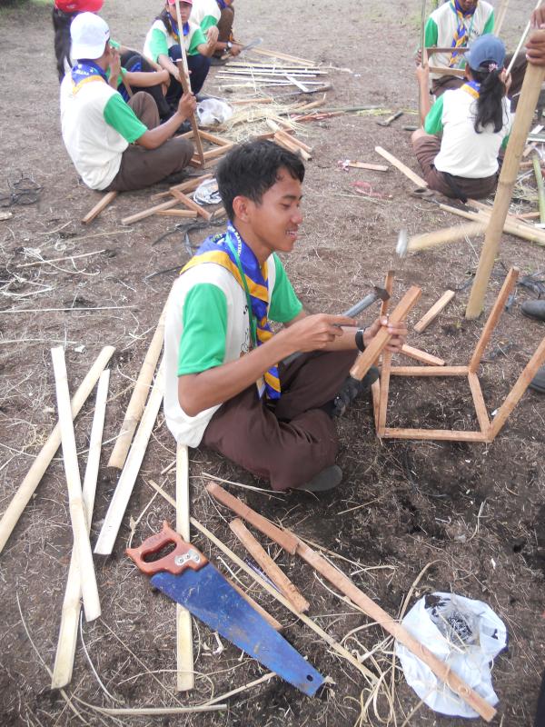 Making Trash Bin for Cleannes National Park West Bali-Indonesia