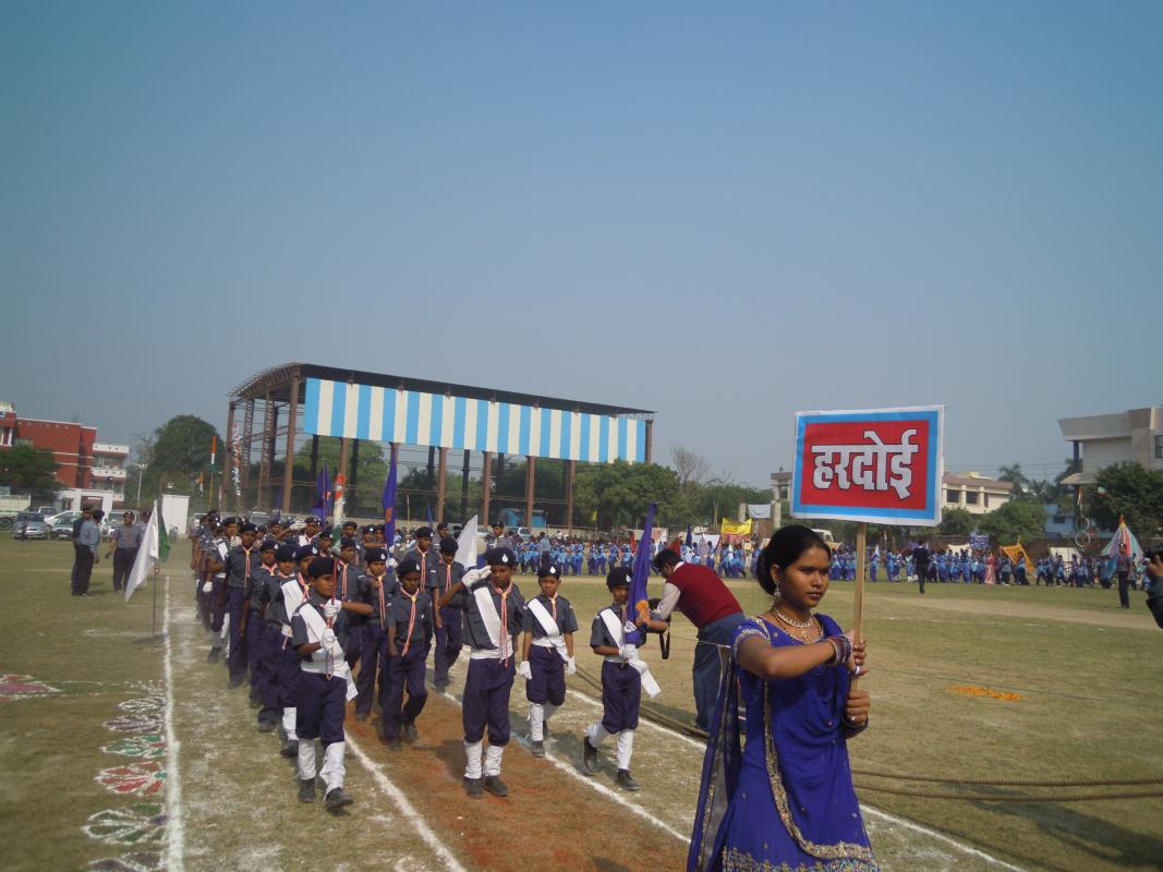 21th Regional scout and guide railly 2013  Lucknow 