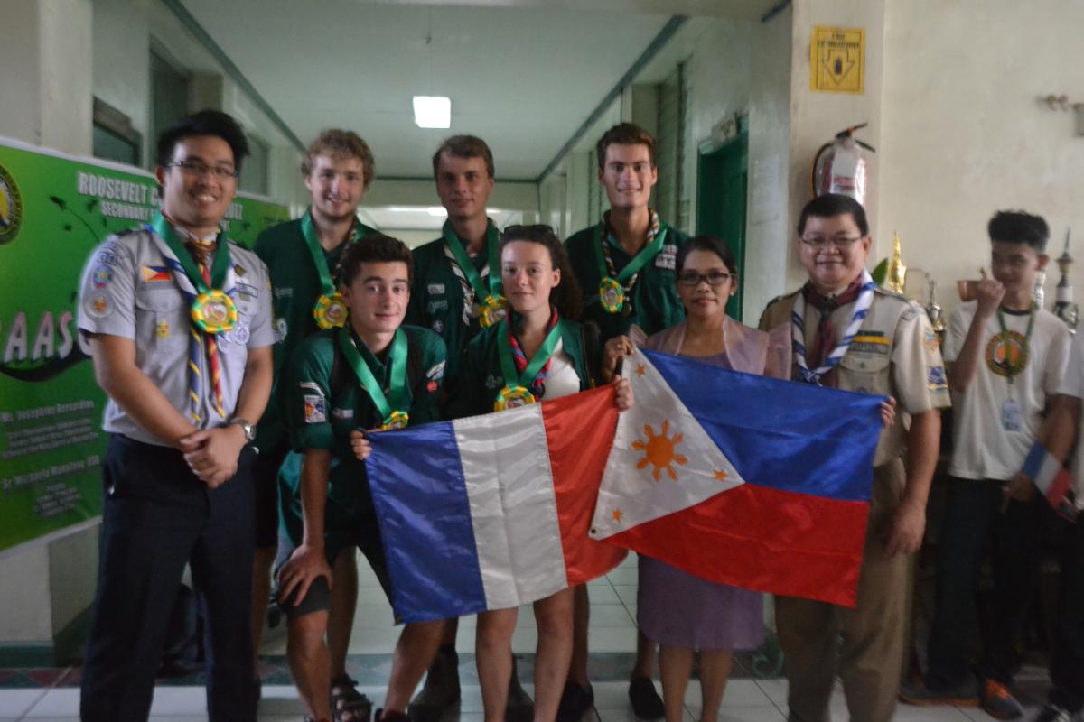 Clothe the Globe - Messengers of Peace Philippines by RCR Senior Scout Movement
