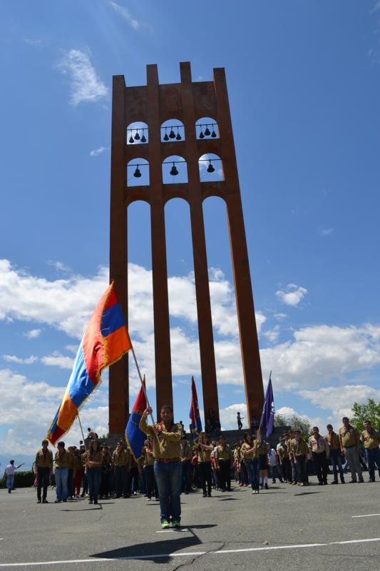 Scouts of the National Scout Movement of Armenia “HASK” Marked the Day of the First Republic