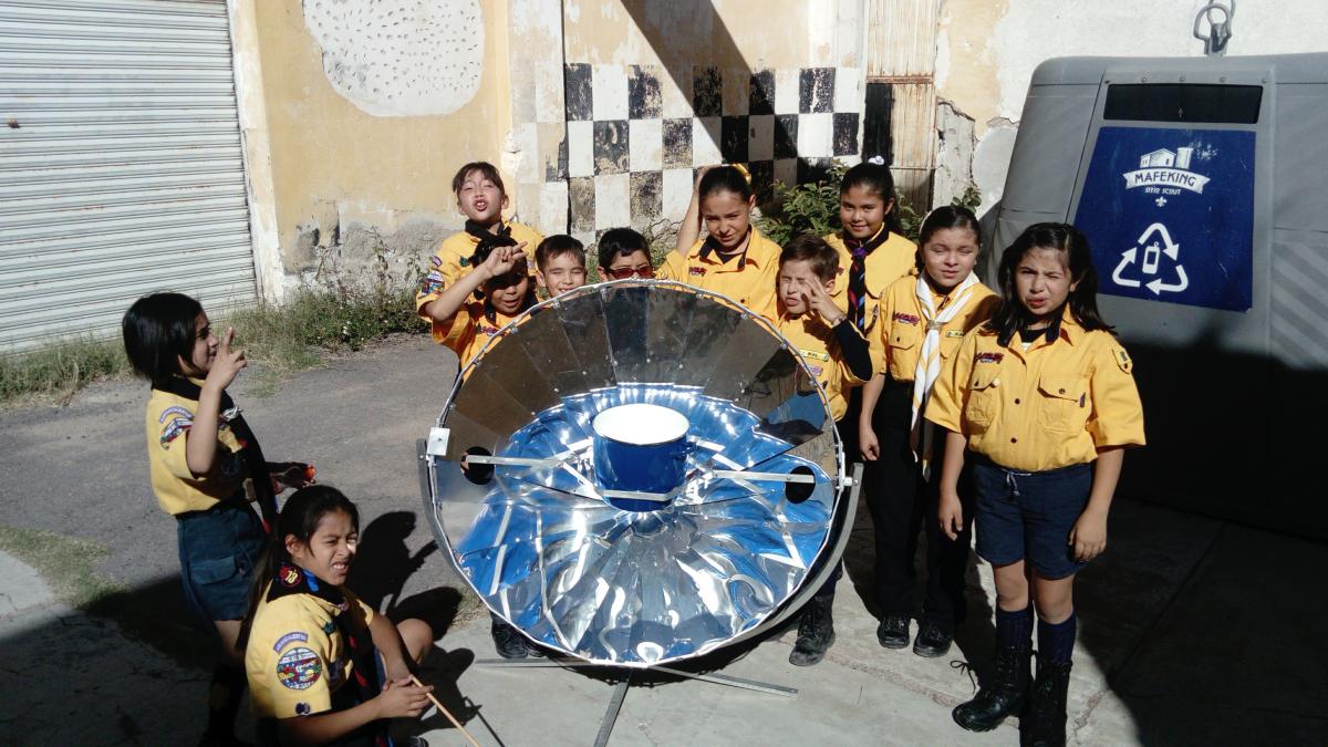 Scouts Go Solar manada