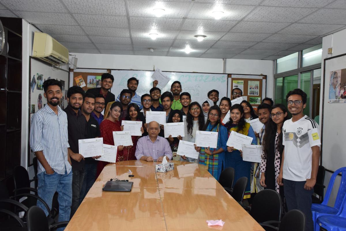 Active Citizens Certificate Giving Ceremony -2019